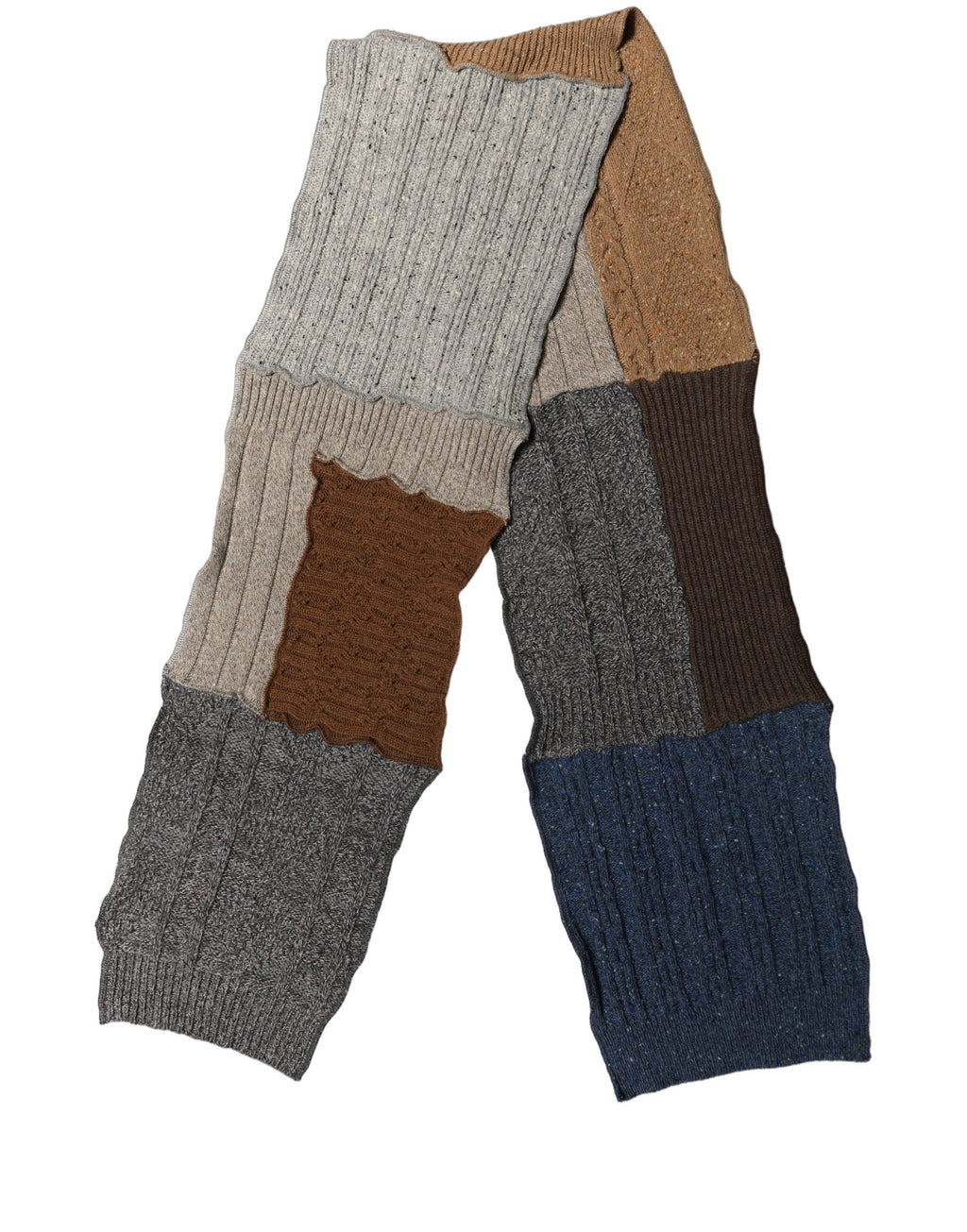 Écharpe en laine multicolore