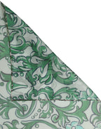 Foulard en soie vert