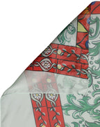 Foulard en soie multicolore