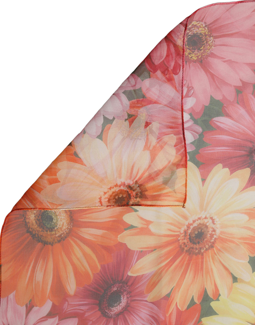Foulard en soie multicolore