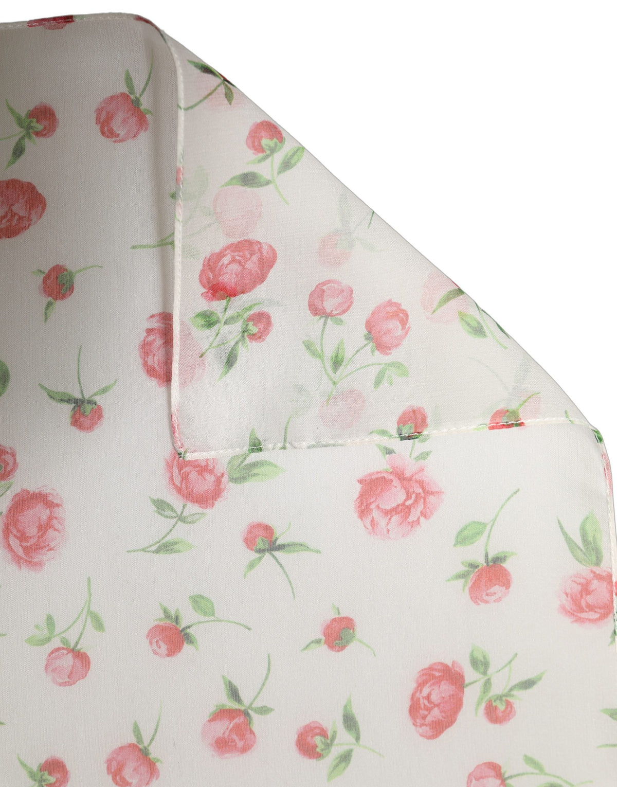 White Silk Scarf