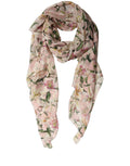 Foulard en soie rose