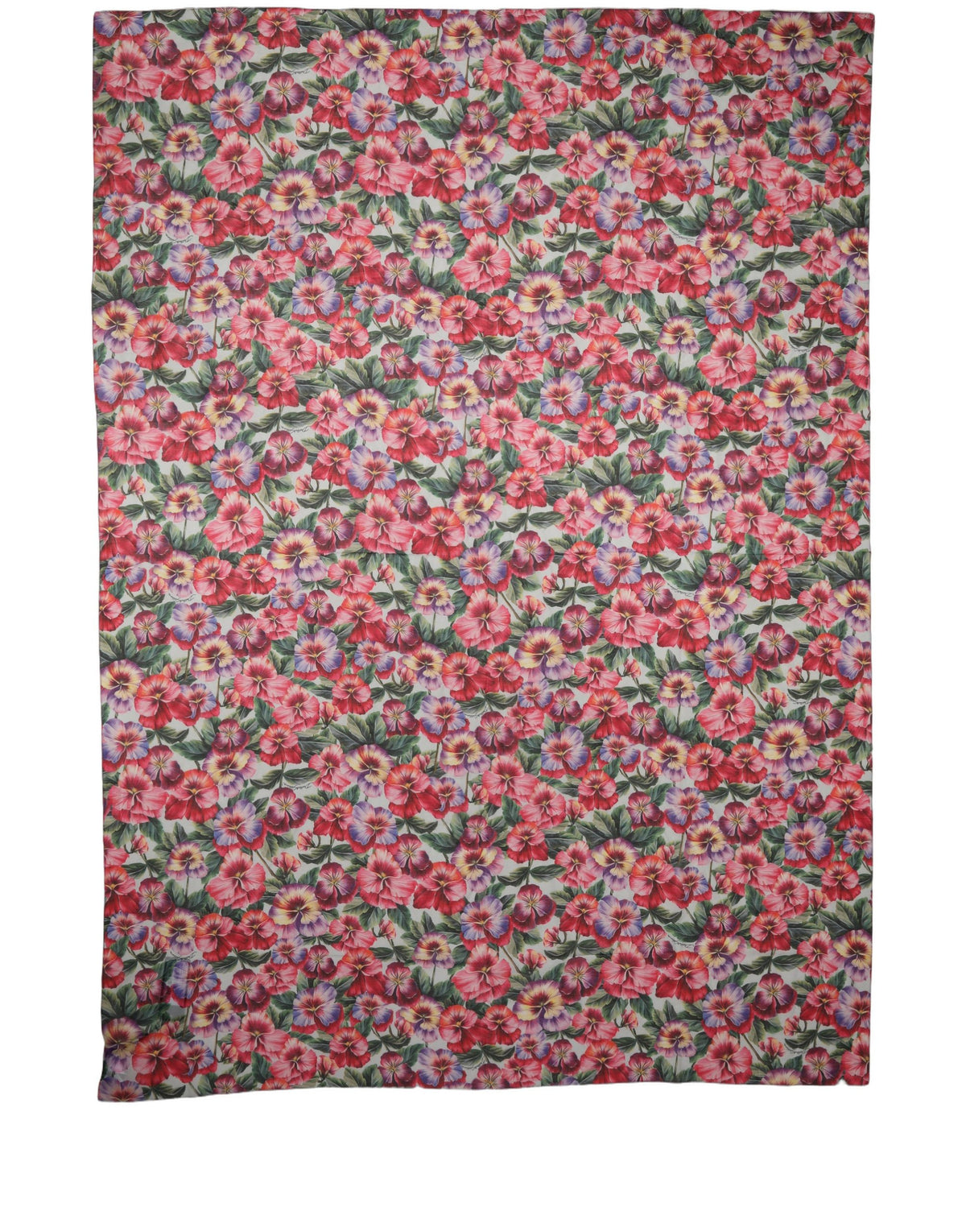Écharpe en coton multicolore