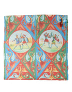 Multicolour Silk Scarf