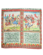 Multicolour Silk Scarf