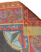 Multicolour Silk Scarf