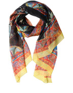 Multicolour Silk Scarf