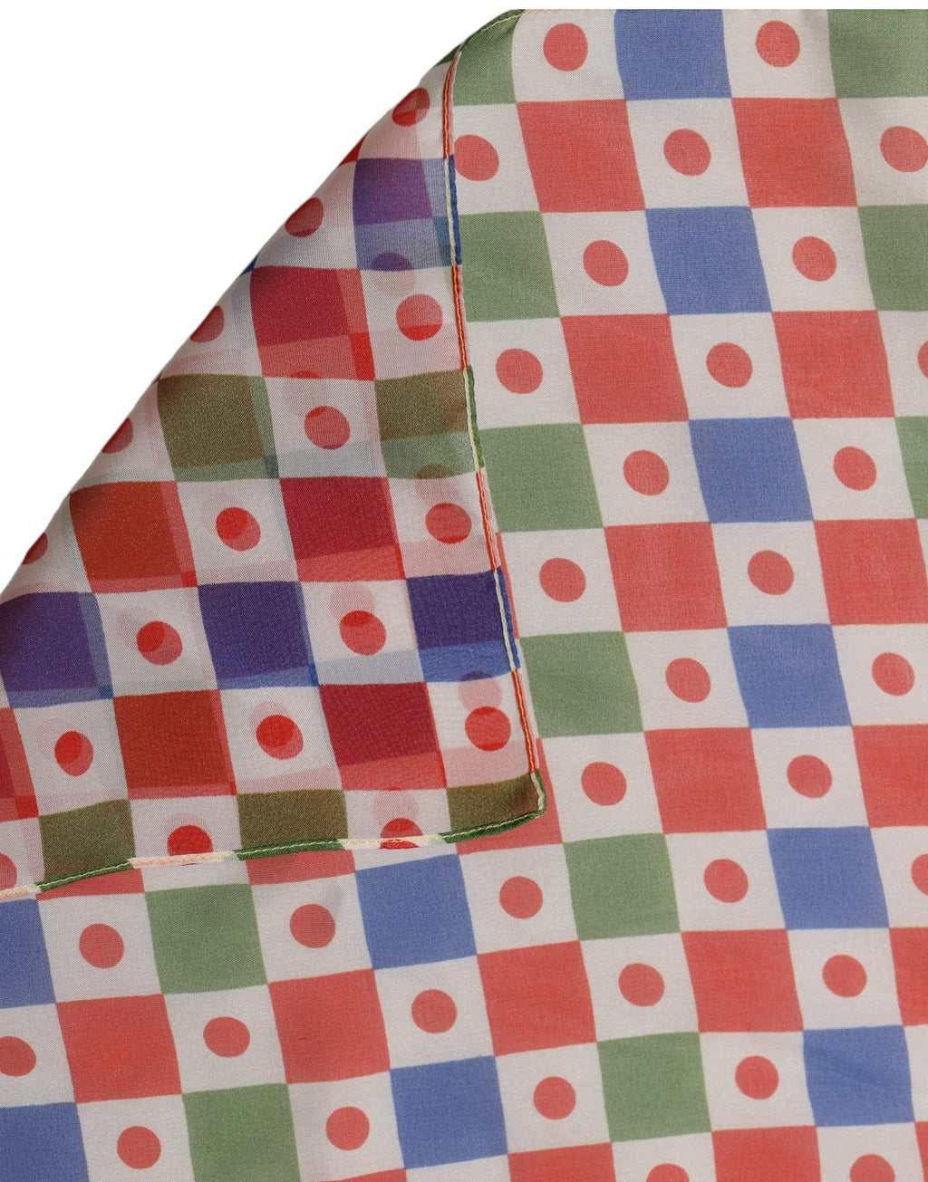 Multicolour Silk Scarf