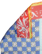 Foulard en soie multicolore