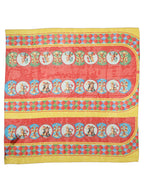 Foulard en soie multicolore