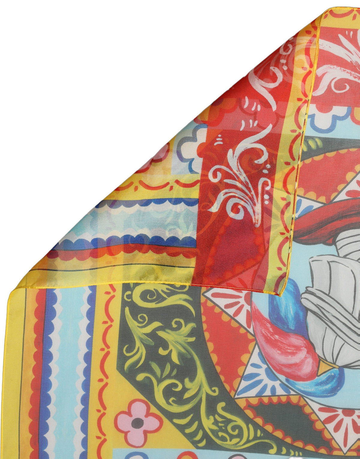 Multicolour Silk Scarf