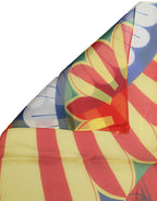 Foulard en soie multicolore