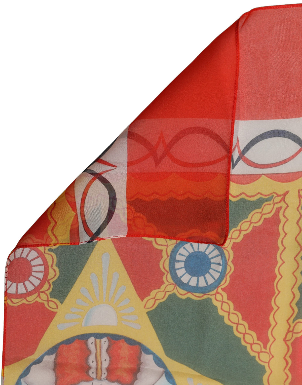 Multicolour Silk Scarf
