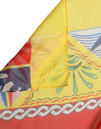 Foulard en soie multicolore