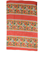 Foulard en soie multicolore