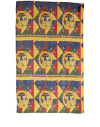 Foulard en soie multicolore