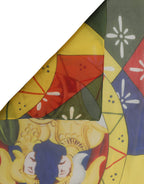 Foulard en soie multicolore