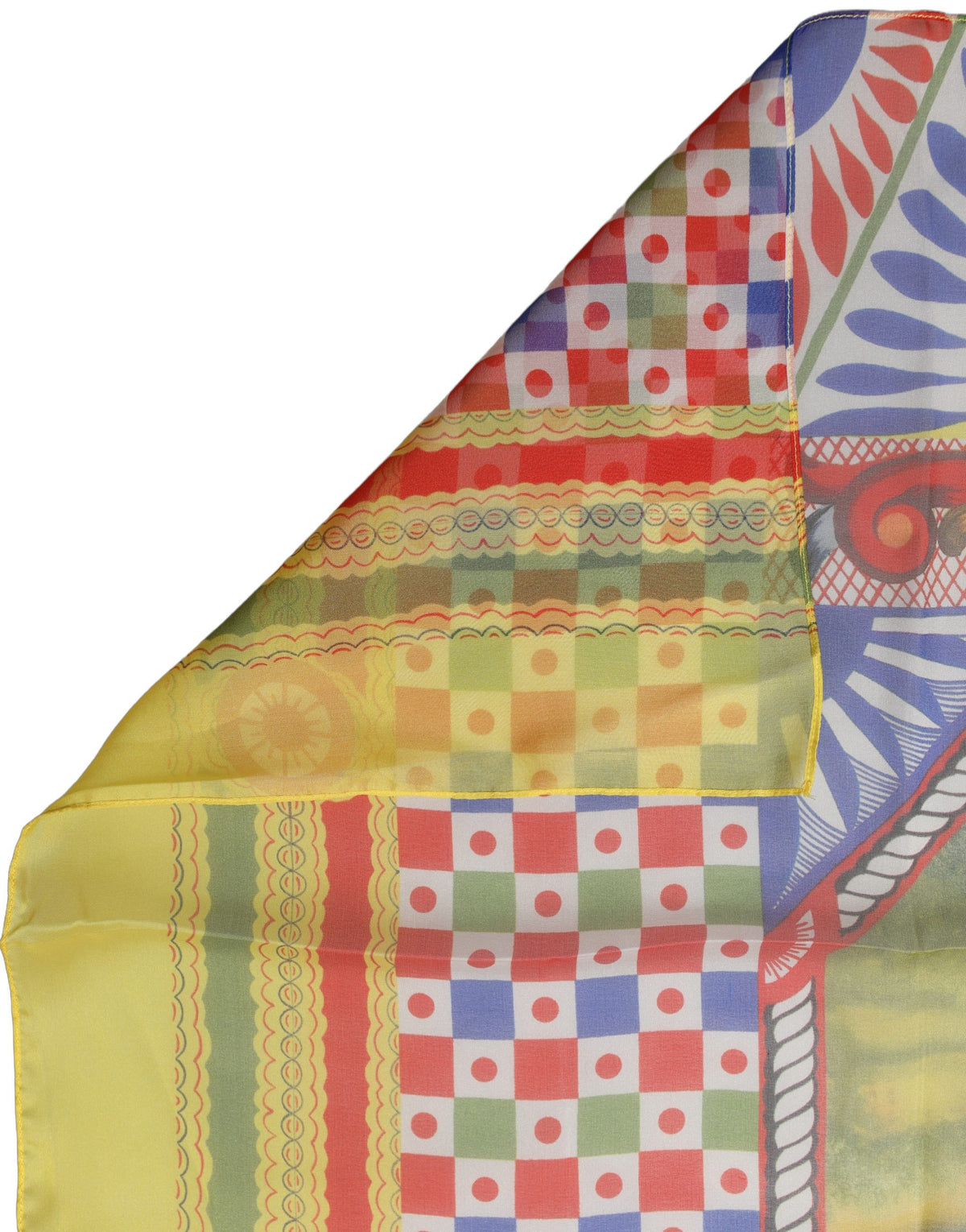 Carretto Silk Scarf – Multicolour
