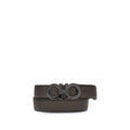 Ceinture classique en cuir de veau marron Bos Taurus