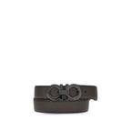 Ceinture classique en cuir de veau marron Bos Taurus