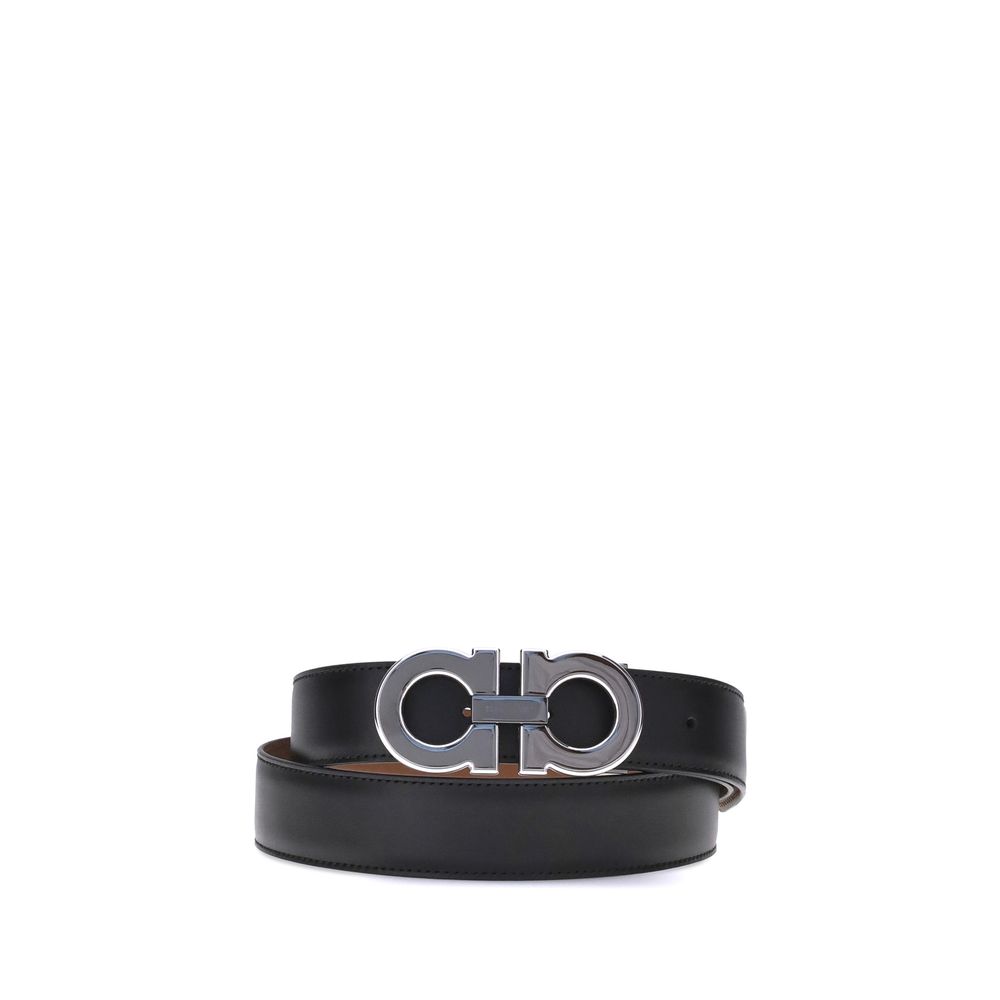 Ceinture en cuir noir