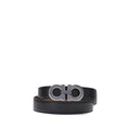 Ceinture en cuir noir