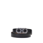 Ceinture en cuir noir