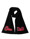 Black Cashmere Scarf