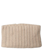 Écharpe beige clair