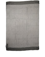 Black and White Silk Scarf