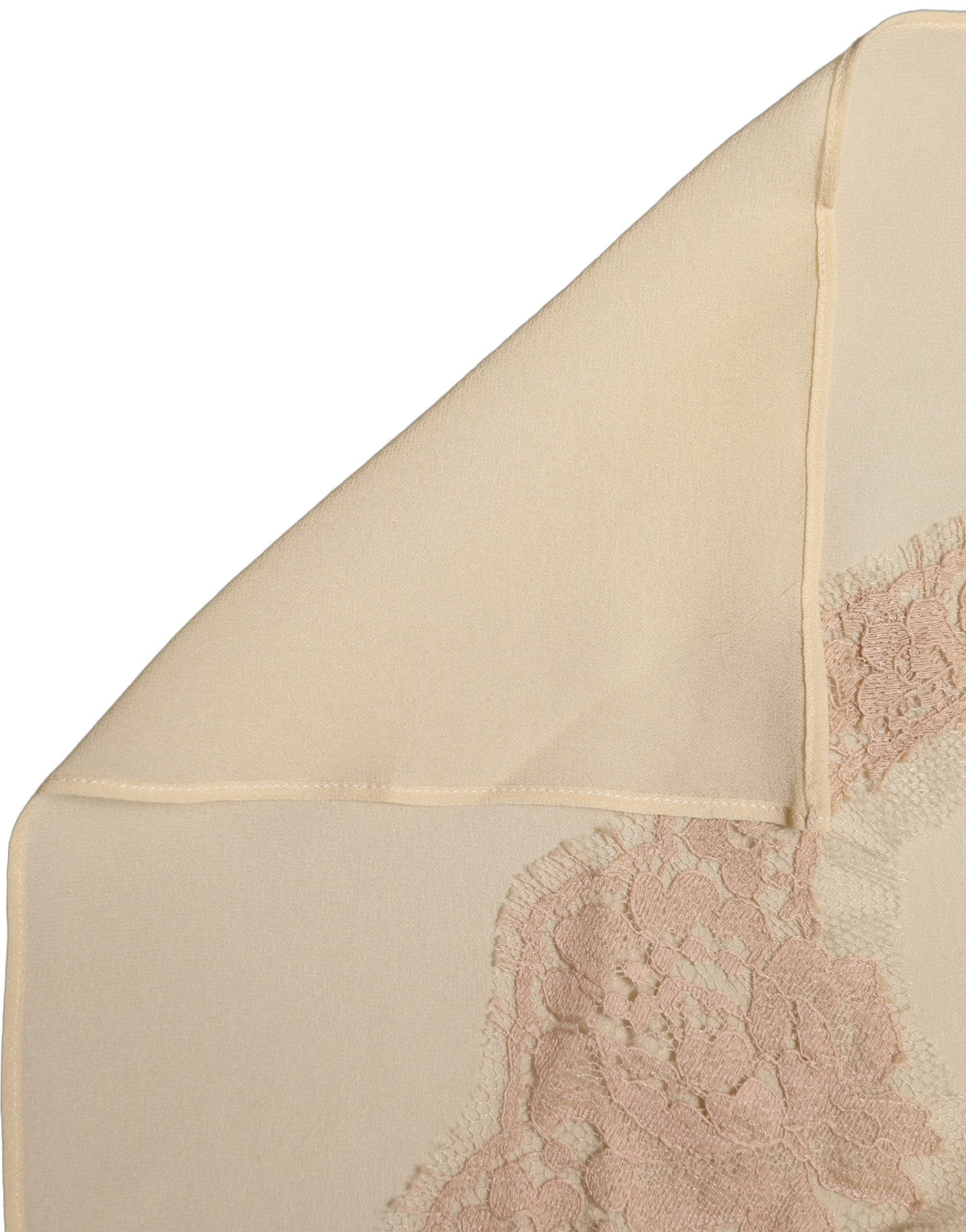 Light Beige Silk Scarf