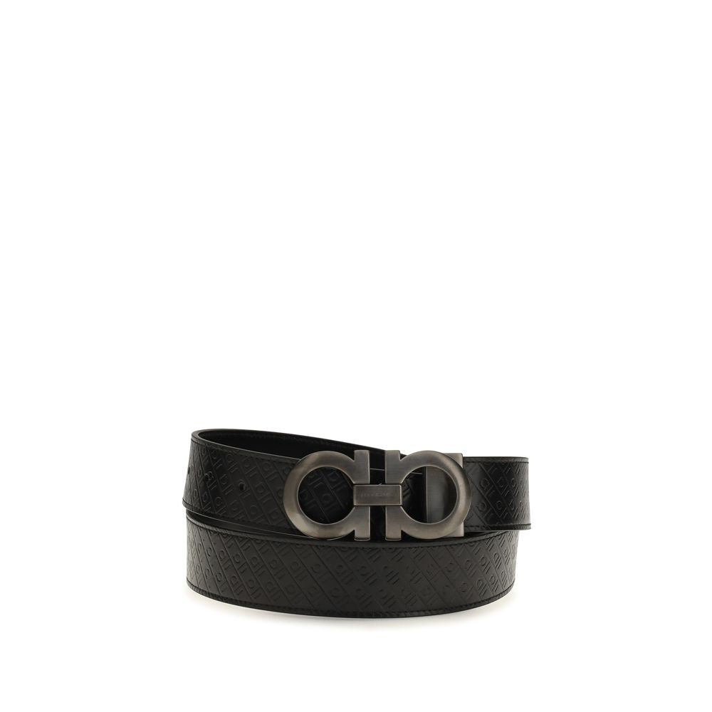Ceinture en cuir noir