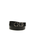 Ceinture en cuir noir