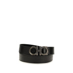 Ceinture en cuir noir