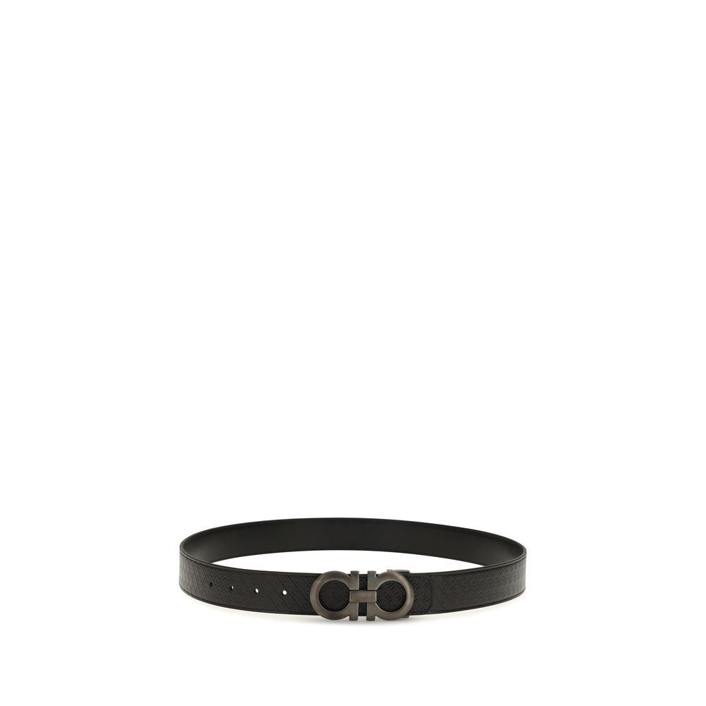 Ceinture en cuir noir