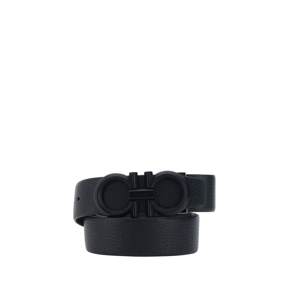 Ceinture en cuir noir