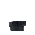 Ceinture en cuir noir