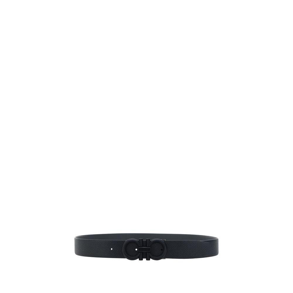 Ceinture en cuir noir