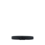 Ceinture en cuir noir