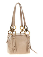 Pink Leather Handbag