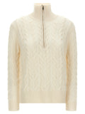 Gilet en laine blanc