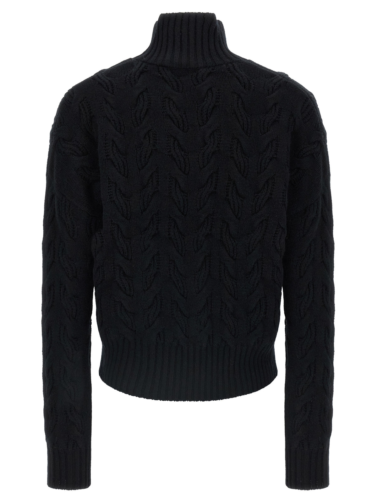 Cardigan en laine noire