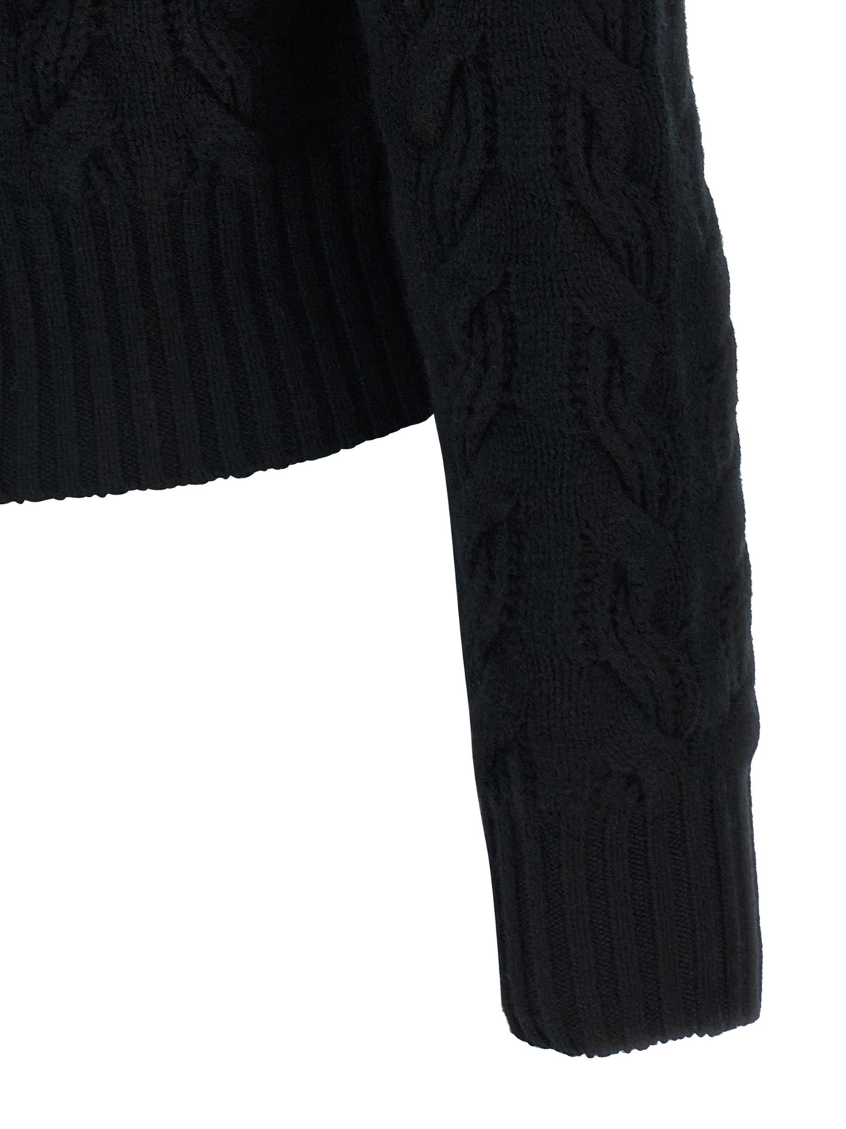 Cardigan en laine noire