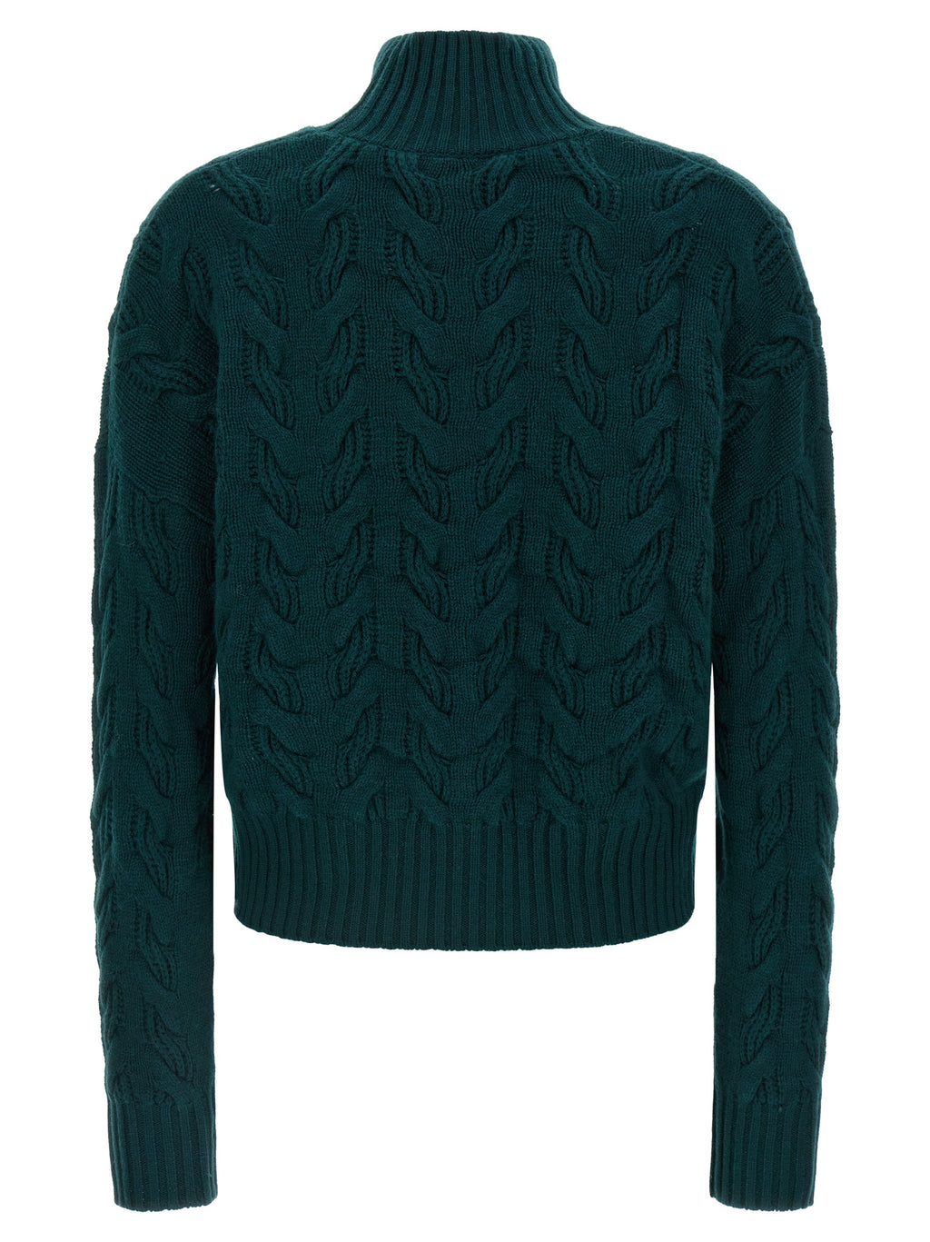 Pull en laine vert