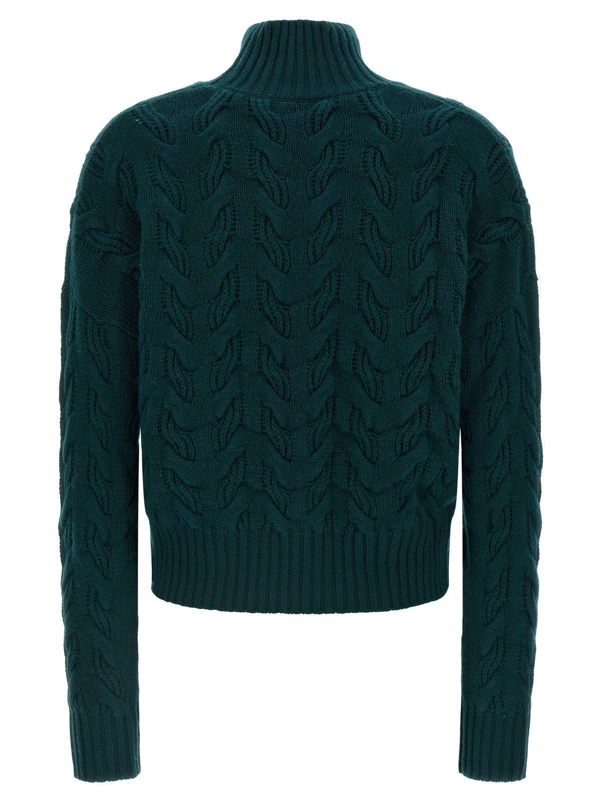 Pull en laine vert