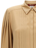 Beige Silk Blouse