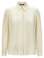 White Silk Blouse