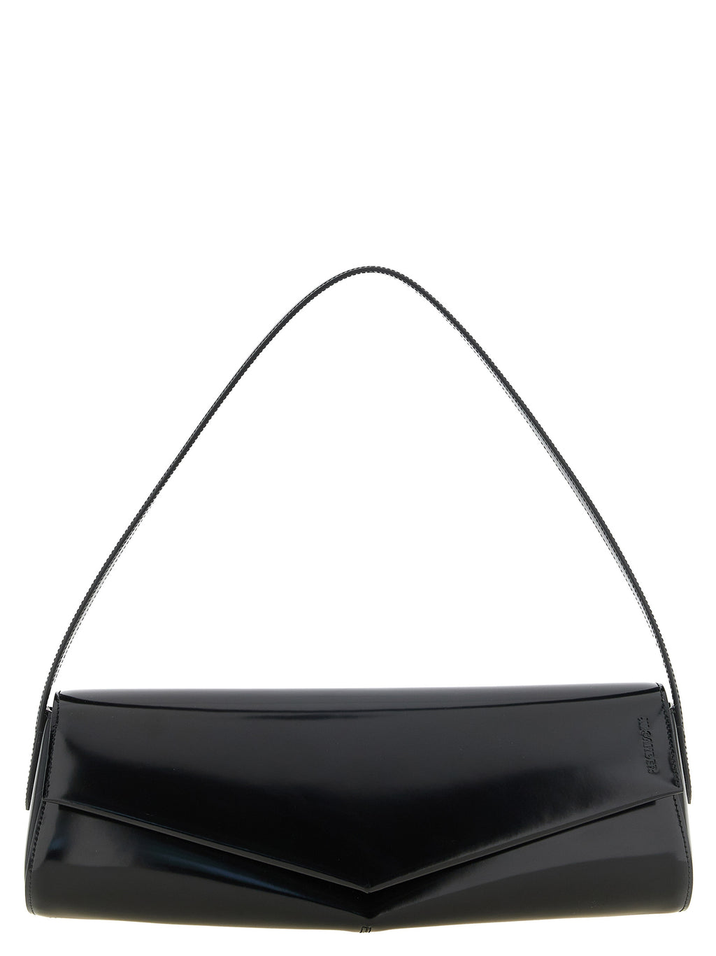 Black Leather Shoulder Bag