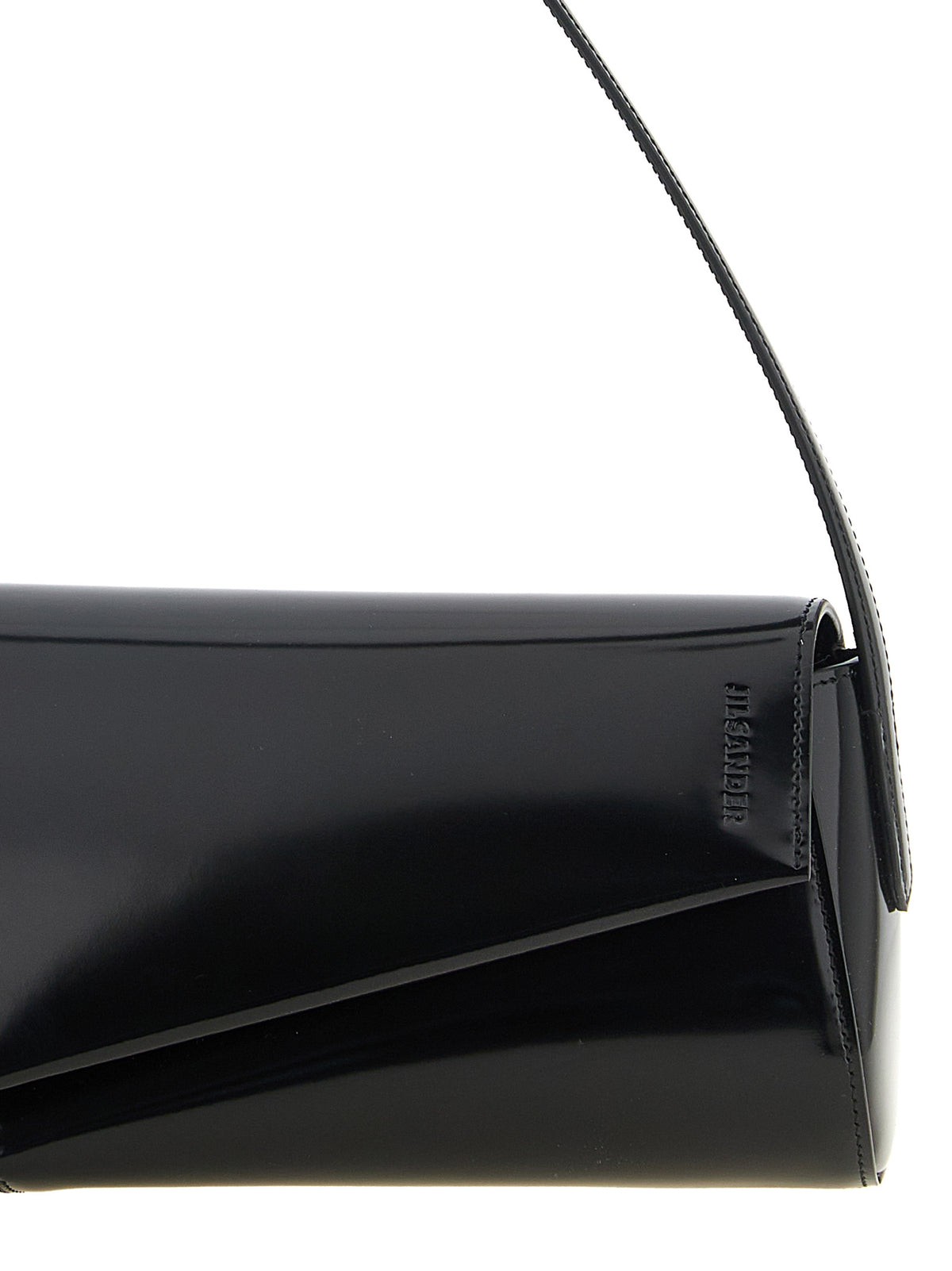 Black Leather Shoulder Bag