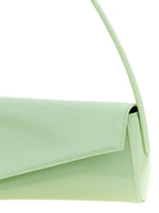 Sac bandoulière en cuir vert